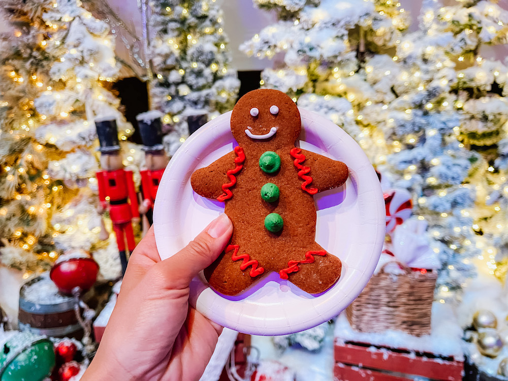 Gingerbread Cookie from EPCOT festival of the holidays cookie stroll