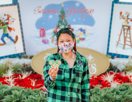 Cookie Stroll Minnie Peppermint Cookie