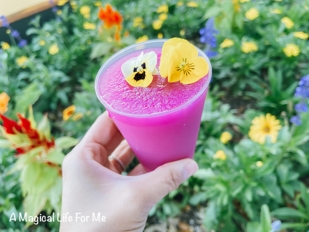 Flower and Garden festival drink 